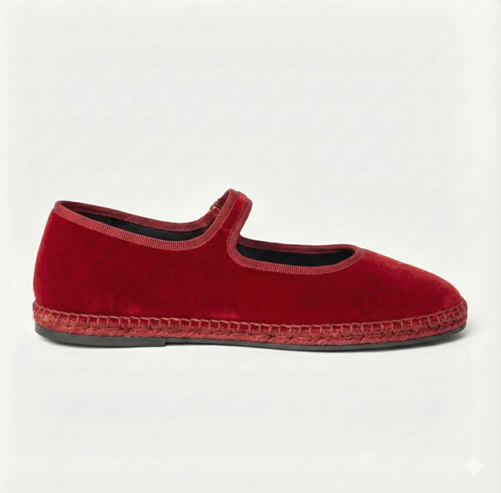Lasorina Ballerine Mary Jane - Rosso
