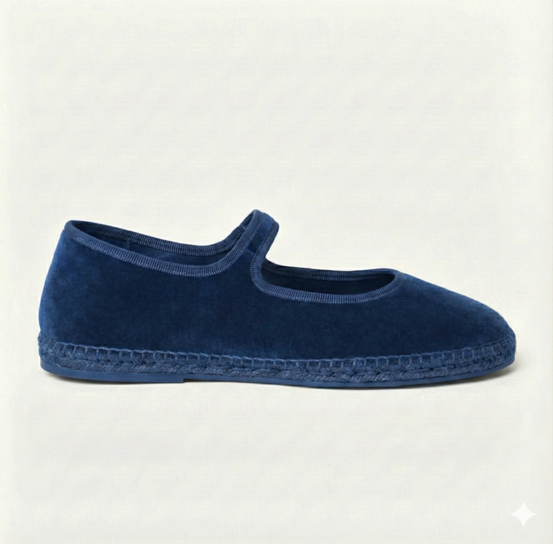 Lasorina Ballerine Mary Jane -  blu paritone