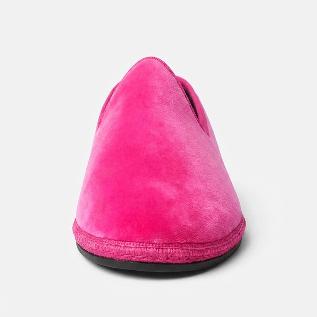 Espadrillas Lasorina in velluto italiano - Rosa