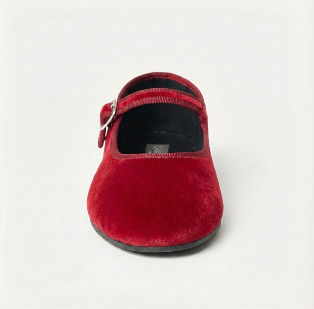 Lasorina Ballerine Mary Jane - Rosso